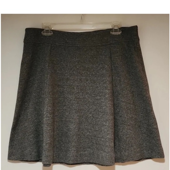 Paraphrase Charcoal A-Line Skirt - Picture 1 of 7
